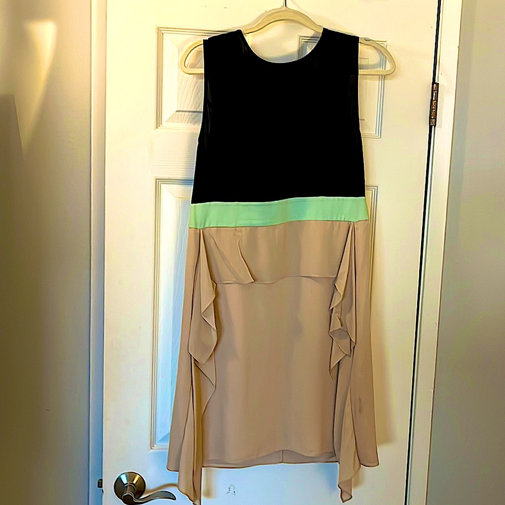 BCBG Colorblock Cocktail Dress, L